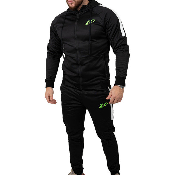 zec+ passion tracksuit noir