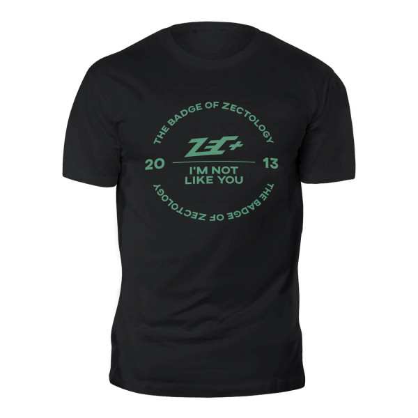 zec+ T-Shirt Badge Shirt