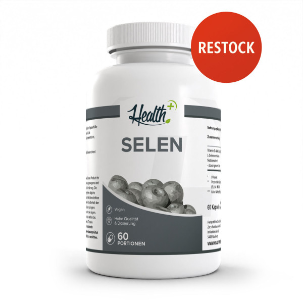 health+ sélénium, 60 gélules