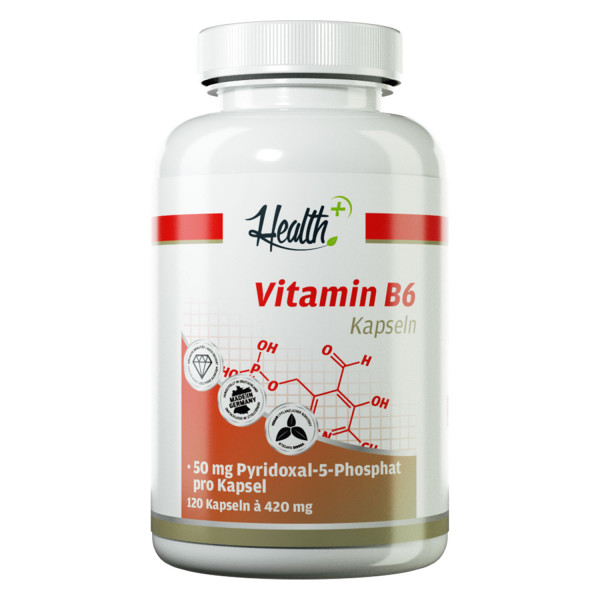 health+ vitamine b6, 120 capsules