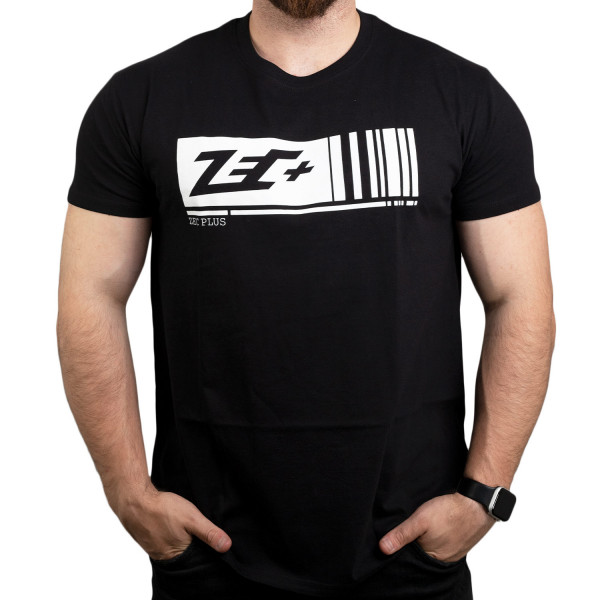 zec+ t-shirt code-barres