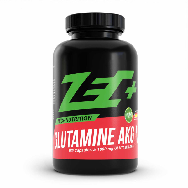 zec+ glutamine akg gélules, 180 gélules