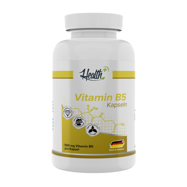 health+ vitamine b5, 120 capsules