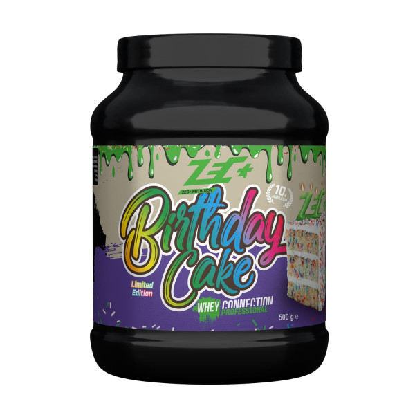 Gratuit zec+ Whey Connection Professional Protein Birthday Cake 0,5 kg