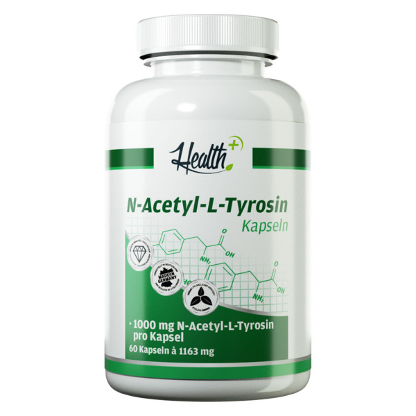 health+ n-acétyl-l-tyrosine, 60 gélules