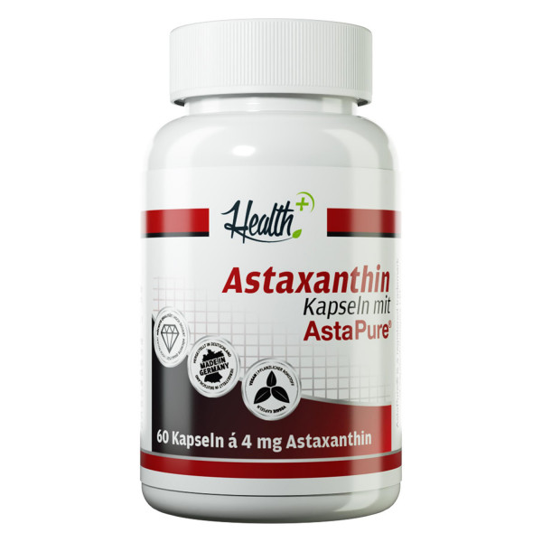 health+ astaxanthine, 60 gélules