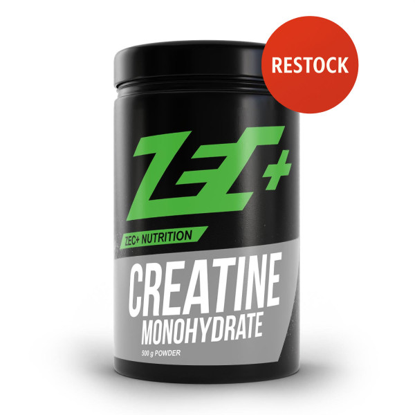 zec+ créatine monohydrate en poudre, 500g