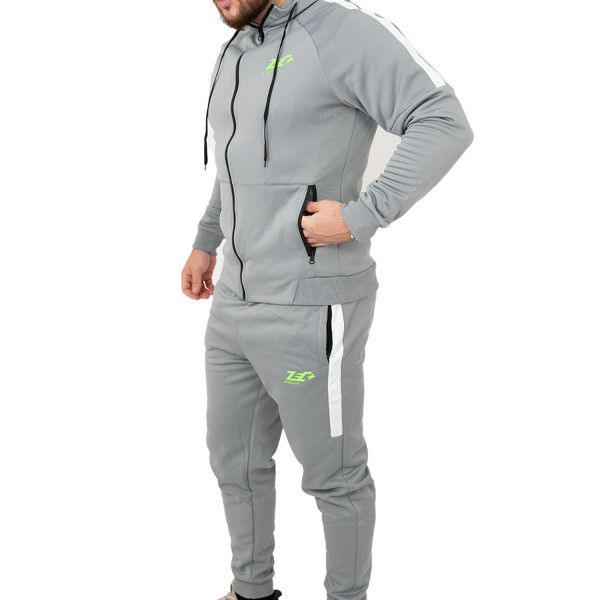 zec+ passion tracksuit gris