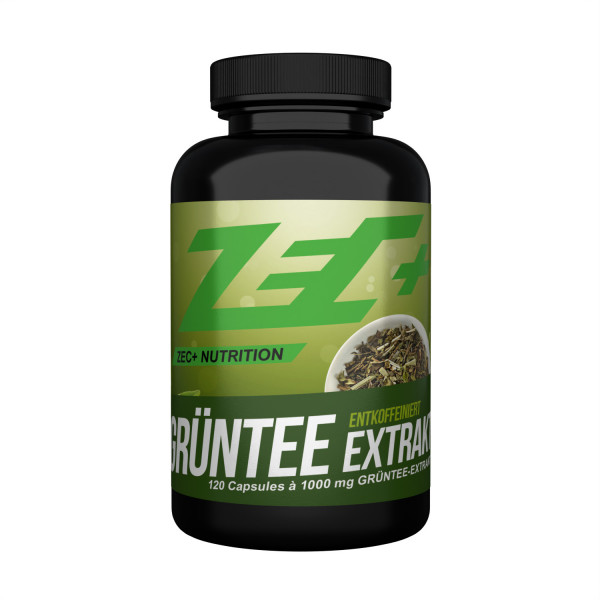 zec+ extrait de thé vert, 120 gélules