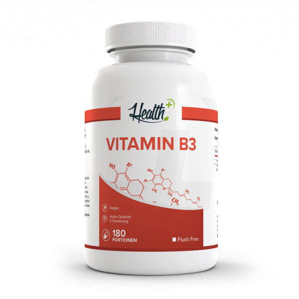 HEALTH+ VITAMIN B3, 180 Kapseln(MHD)