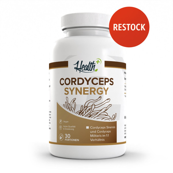 health+ cordyceps synergy, 60 gélules