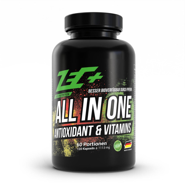 zec+ all in one antioxydant et VITAMin, 120 gélules