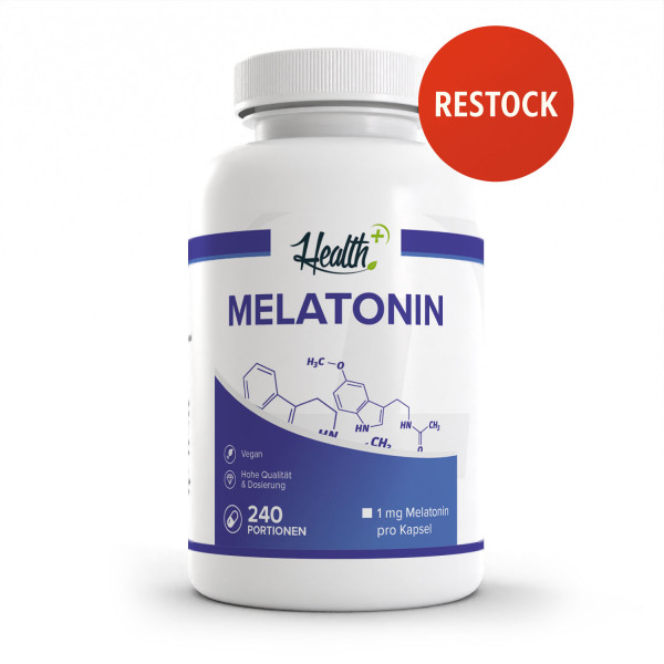 health+ gélules de mélatonine 1 mg, 240 gélules