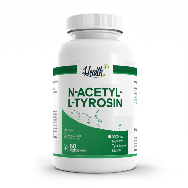 health+ n-acétyl-l-tyrosine, 60 gélules
